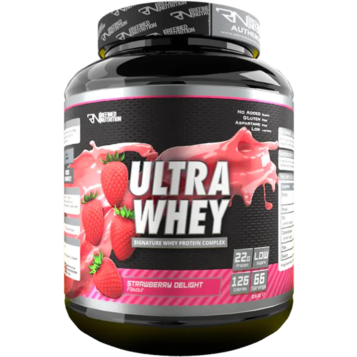 Refined Nutrition - Refined Nutrition Ultra Whey - Strawberry Delight - product photo