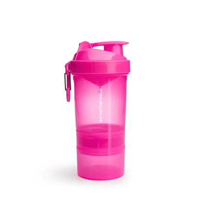 SmartShake - Smartshake O2Go Shaker 600ml - Neon Pink - product photo