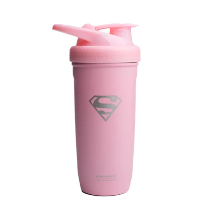 SmartShake - Smartshake Reforce Steel Shaker 900ml - DC Supergirl - product photo