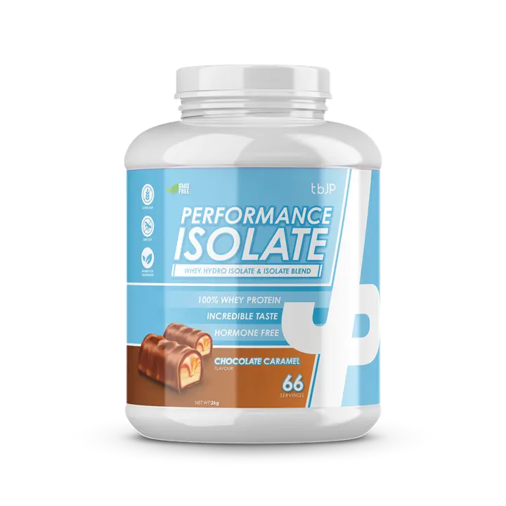 Trained By JP - Trained By JP Performance Isolate 2kg - Chocolate Caramel - product photo