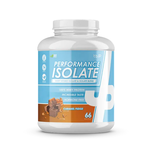 Trained By JP - Trained By JP Performance Isolate 2kg - Caramel Fudge - product photo