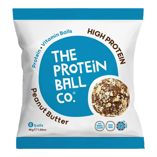 The Protein Ball Co - The Protein Ball Co Whey Protein Balls 10x45g - Peanut Butter - product photo