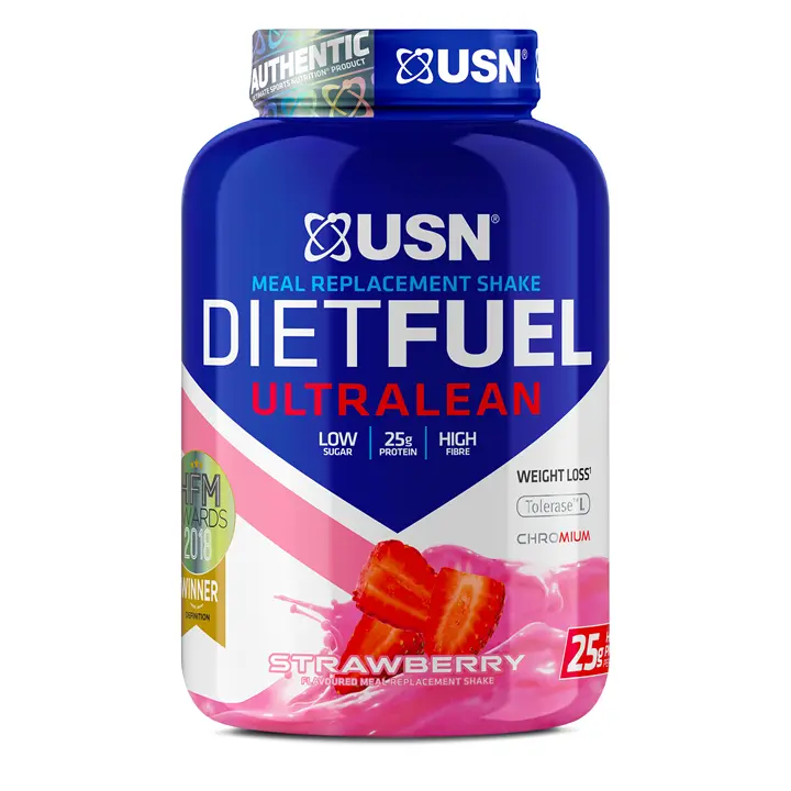 USN - USN Diet Fuel Ultralean 2kg - Strawberry - product photo