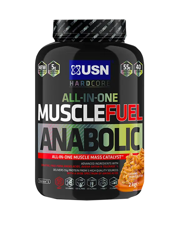 USN - USN Muscle Fuel Anabolic 2kg - Caramel Peanut Butter - product photo