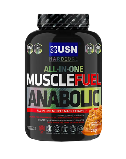 USN - USN Muscle Fuel Anabolic 2kg - Caramel Peanut Butter - product photo