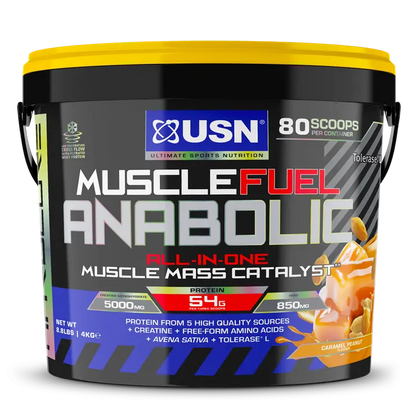 USN - USN Muscle Fuel Anabolic 4kg - Caramel Peanut Butter - product photo