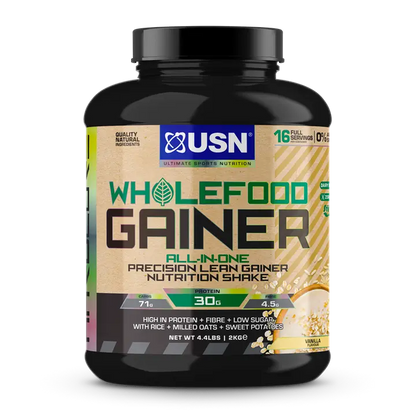 USN - USN Wholefood Gainer 2kg - Vanilla - product photo