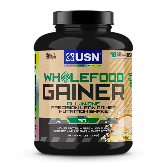 USN - USN Wholefood Gainer 2kg - Vanilla - product photo