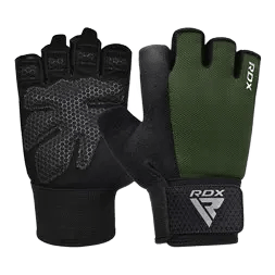 RDX Gym Weight Lifting Gloves W1 Half Plus XL