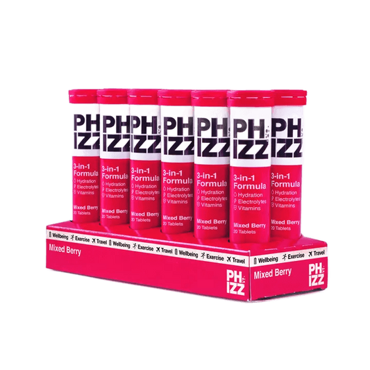 Phizz 3-in-1 Multivitamin & Rehydration Electrolyte Effervescent 12x20 Tabs