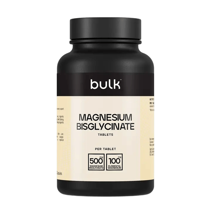 Bulk Magnesium Bisglycinate 500mg 60 Tabs