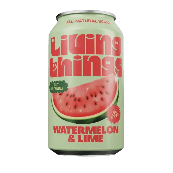Living Things Prebiotic Soda 12x330ml