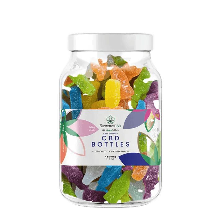 Supreme CBD Super Strength CBD Gummies Large Tub (4800mg) 500g
