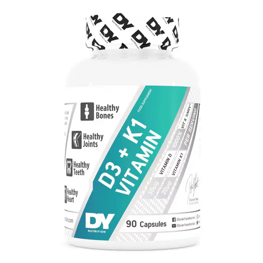DY Nutrition D3 - K1 Vitamin 90 Tabs