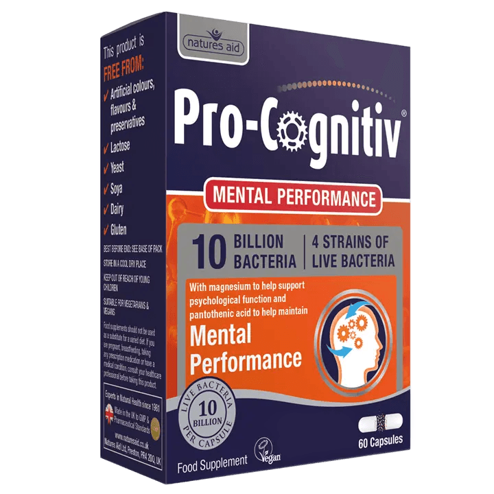 Natures Aid Pro-Cognitiv 60 Caps