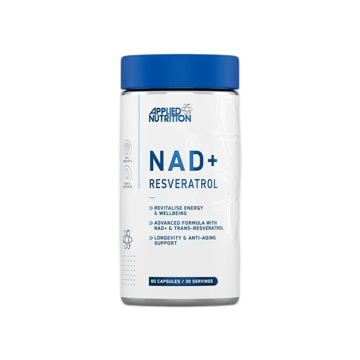 Applied Nutrition NAD+ RESVERATROL 60Caps