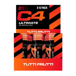Cellucor C4 Ultimate Shot 12x60 Sports Supplement product photo