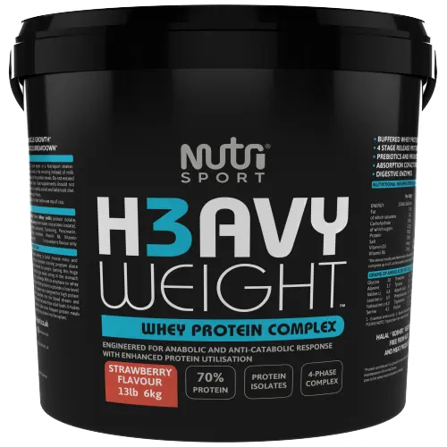 NutriSport H3avyweight Whey Protein Complex Protein Powder product photo